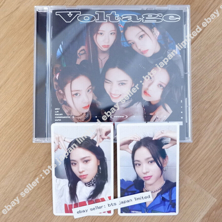 ITZY Ryujin Voltage MIDZY Japan ver + Official 2 Photocards PCS Fan club