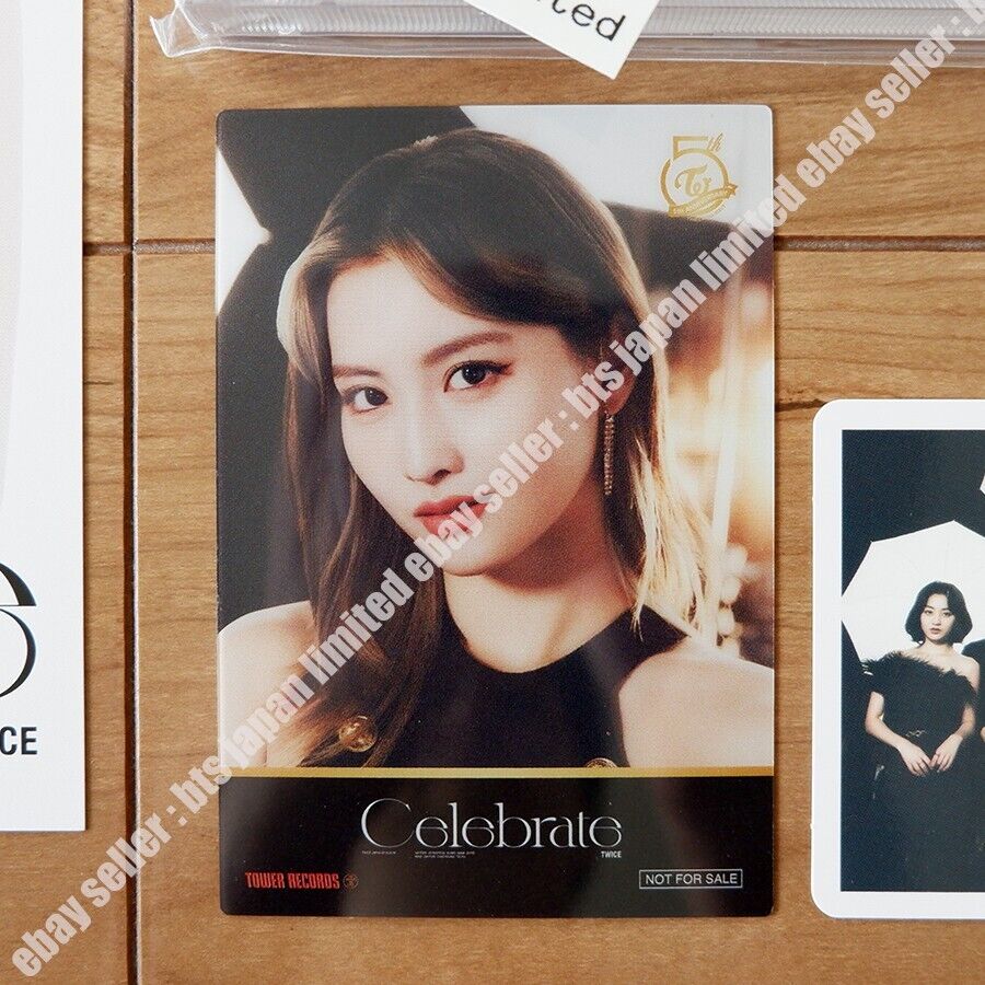 TWICE Celebrate MOMO ONCE ver. CD + 1 Post card + 2 Photo cards set