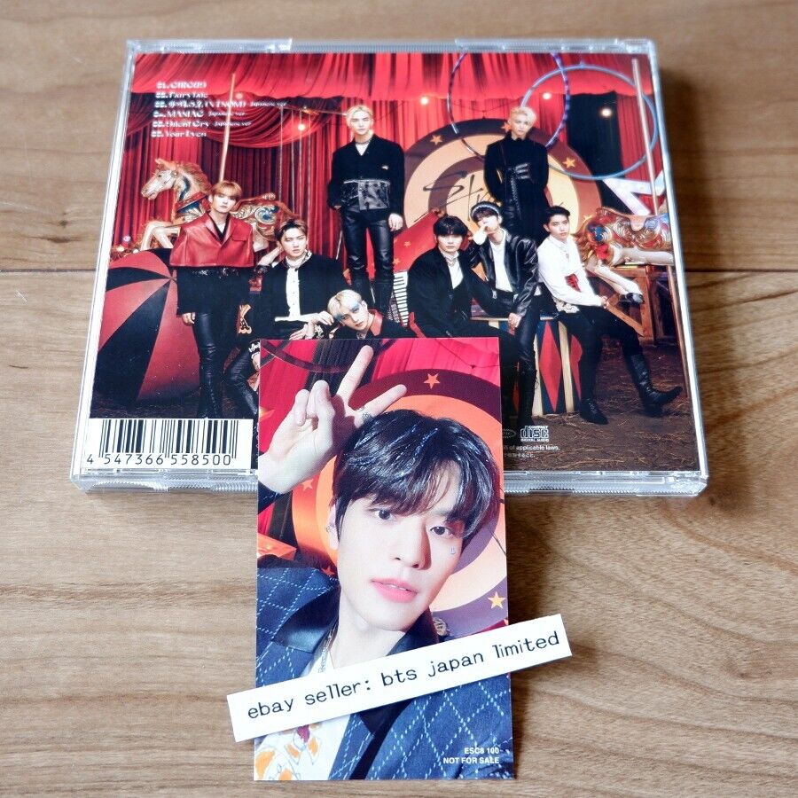 Stray Kids Seungmin CIRCUS Official FC STAY JAPAN CD + Photocard set maniac PC