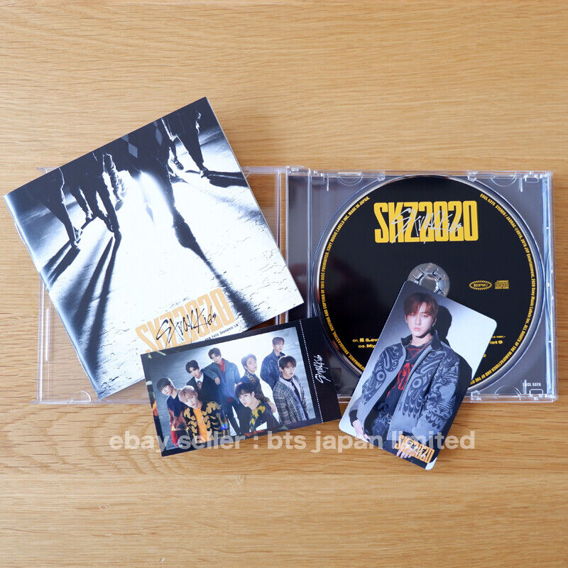 STRAY KIDS OFICIAL Changbin SKZ2020 1 CD + 2 Tarjetas fotográficas STRAYKIDS Photocard 