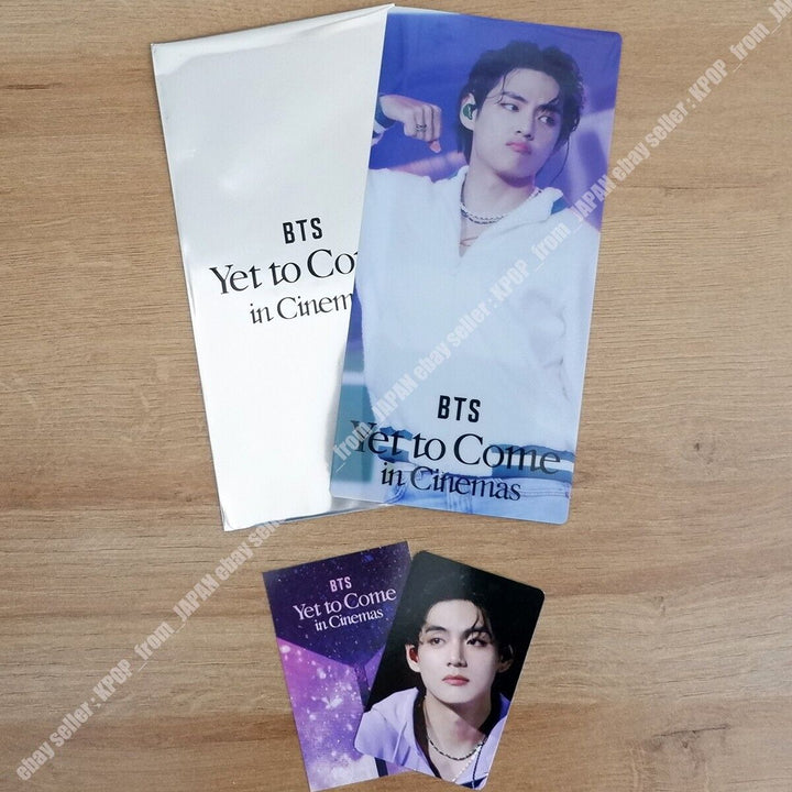 Taehyung V BTS Yet to Come in cinemas Official Ticket Holder + Photocard cinema