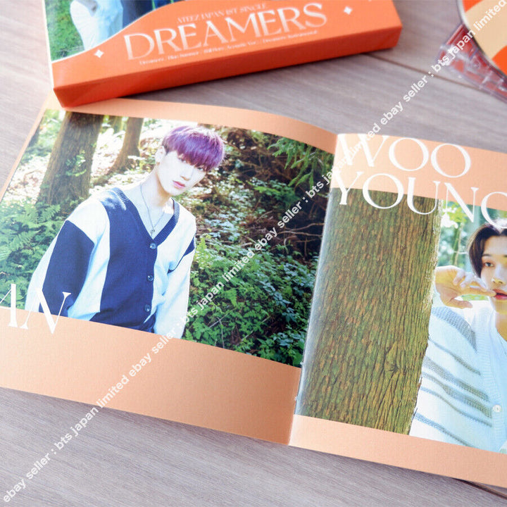 ATEEZ DREAMERS Official ATINY ver. CD + DVD + Photo book Japan Album