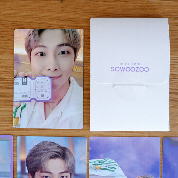 BTS RM SOWOOZOO 2021 Official Mini Photo card SET 8card + 1Special 9pcs