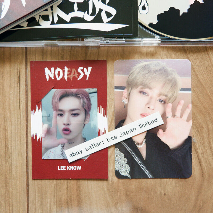 Stray kids Lee Know NOEASY Jewel case CD + Photocard + Frame Photo set