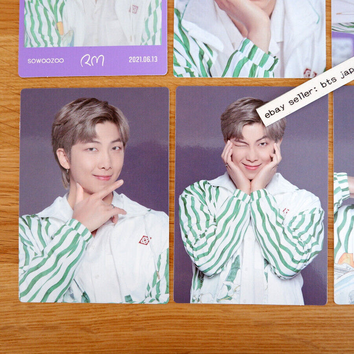 BTS RM SOWOOZOO 2021 Official Mini Photo card SET 8card + 1Special 9pcs