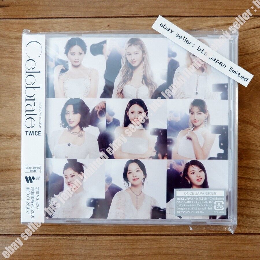 TWICE Celebrate MINA ONCE ver. CD + 1 Post card + 2 Photo cards set