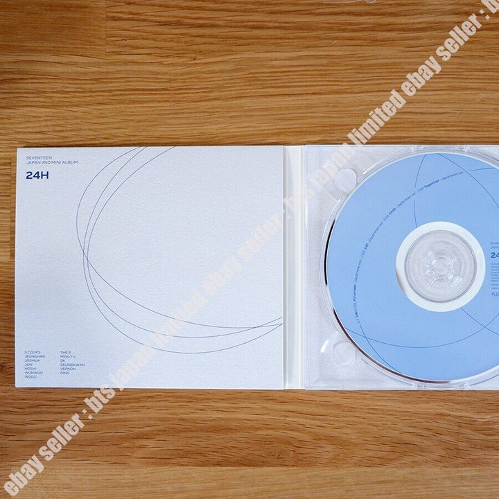 SEVENTEEN THE 8 24H Limited Edition C Ver. CD + Photocard + Book let Photo card