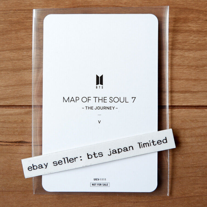 BTS MAP OF THE SOUL : 7 THE JOURNEY REGULAR EDITION OFFICIAL PHOTO CARD V