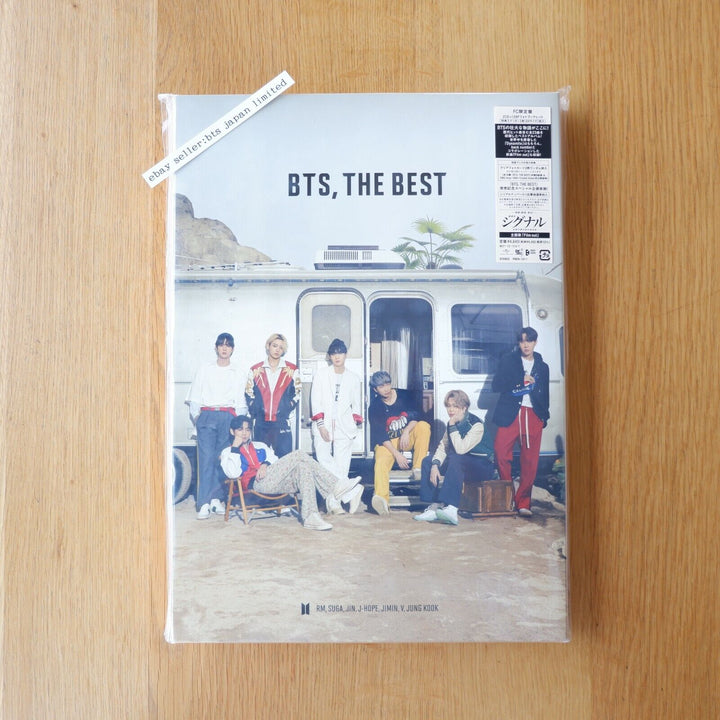 BTS BTS, THE BEST FC Edición Limitada Oficial 2CD + Libro de fotos A4 + 2tarjetas Fan 