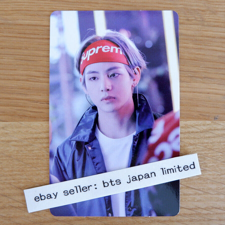 Tarjeta fotográfica oficial de BTS V Taehyung RECUERDOS DE 2017 DVD ver. Tarjeta fotográfica 