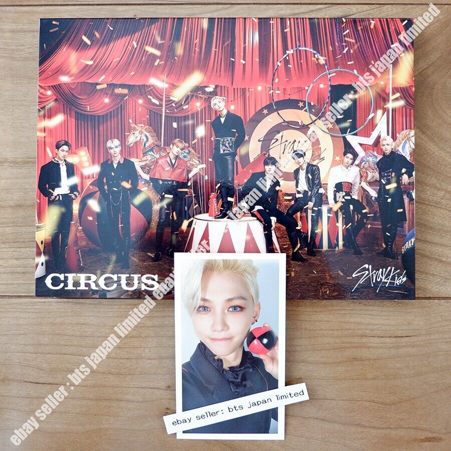 Stray Kids Felix CIRCUS Official A ver. CD + Photocard set maniac PC