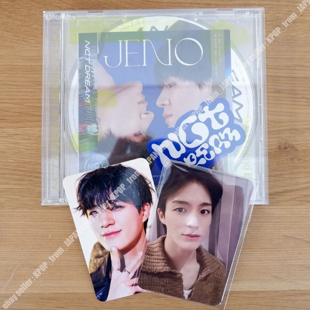 JENO NCT DREAM Best Friend Ever solo CD + 2 Photocards set mu-mo mumo PC POB