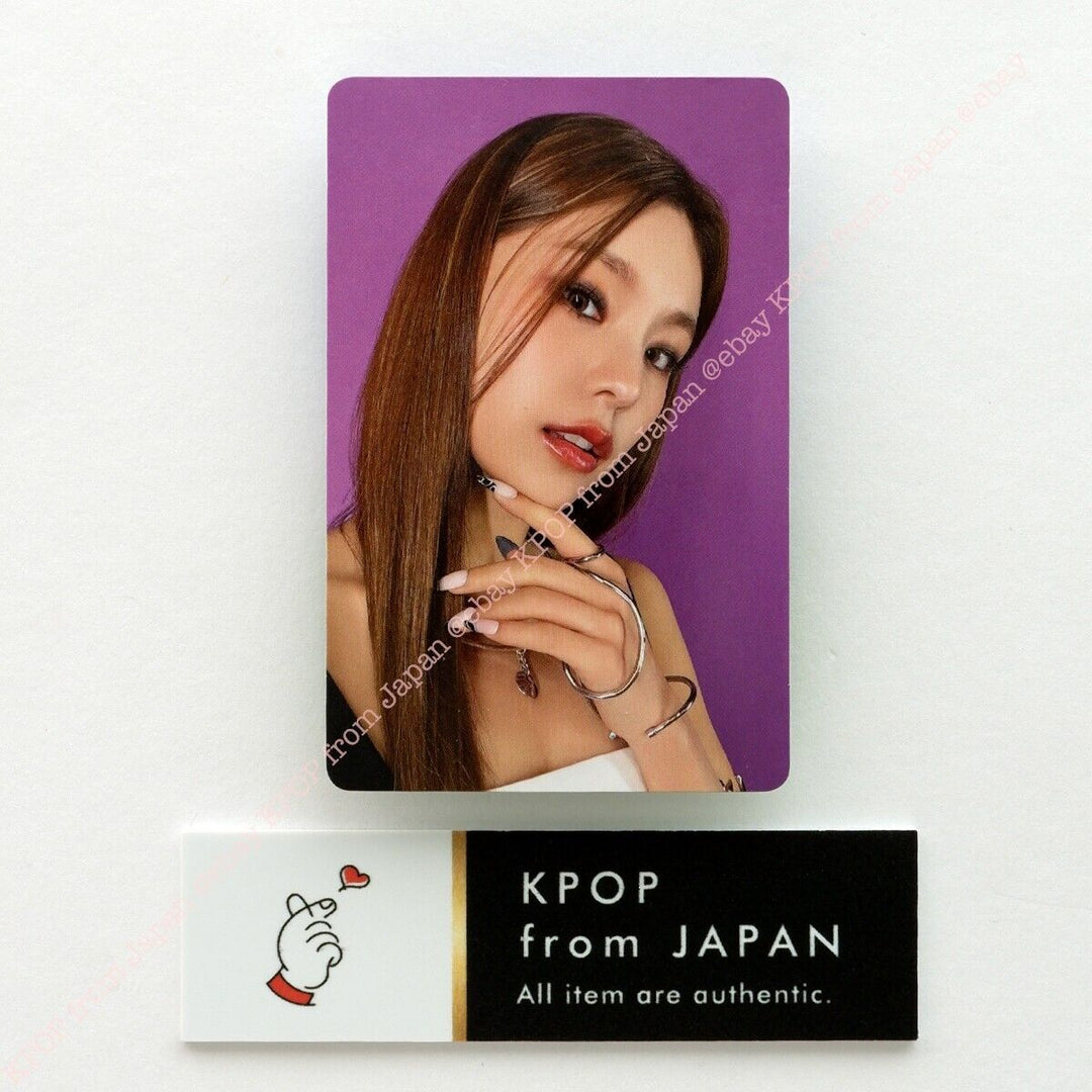 YEJI ITZY RINGO MIDZY JAPÓN ver. CD + Photocard set 3Photocards Álbum JPFC 