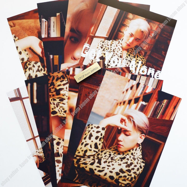 BAEKHYUN Get You Alone Ver. + 4 photocards set Addicted WHIPPIN’ Drown EXO