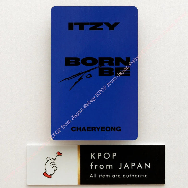 CHAEYOUNG ITZY BORN TO BE Limited ver. Unopened + MIZDY JAPAN FC Photocard set