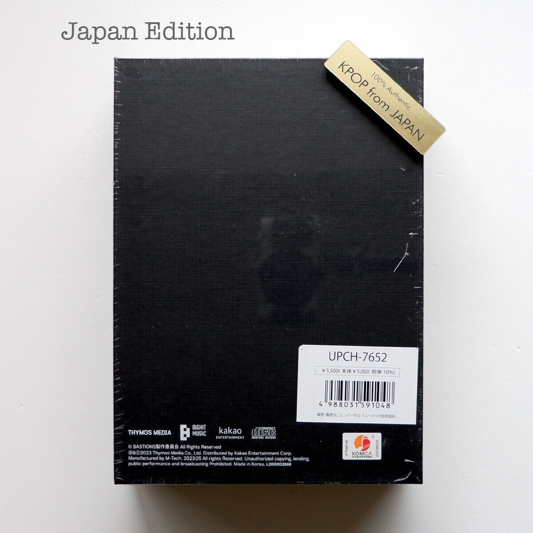 Unopened BTS BASTIONS Japan Limited Edition CD + GOODS acrylic stand Photocard