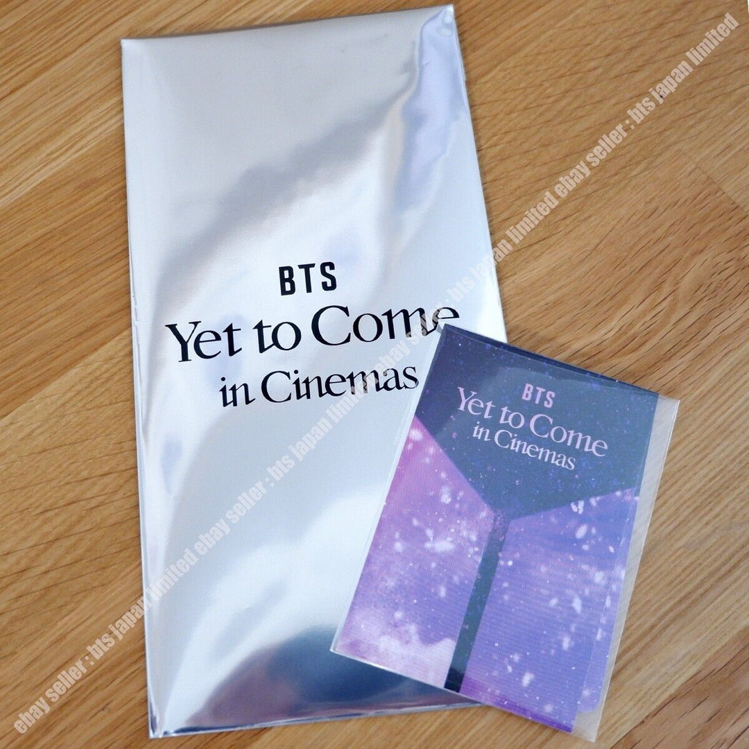 JIN BTS Yet to Come in cinemas Official Ticket Holder + Photocard cinema