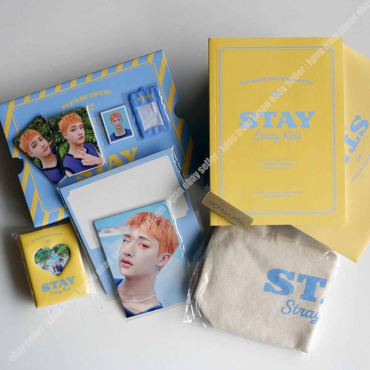 Stray Kids 2nd kit membership Welcome Kit set Official Fanclub SKZ STAY Fan  club