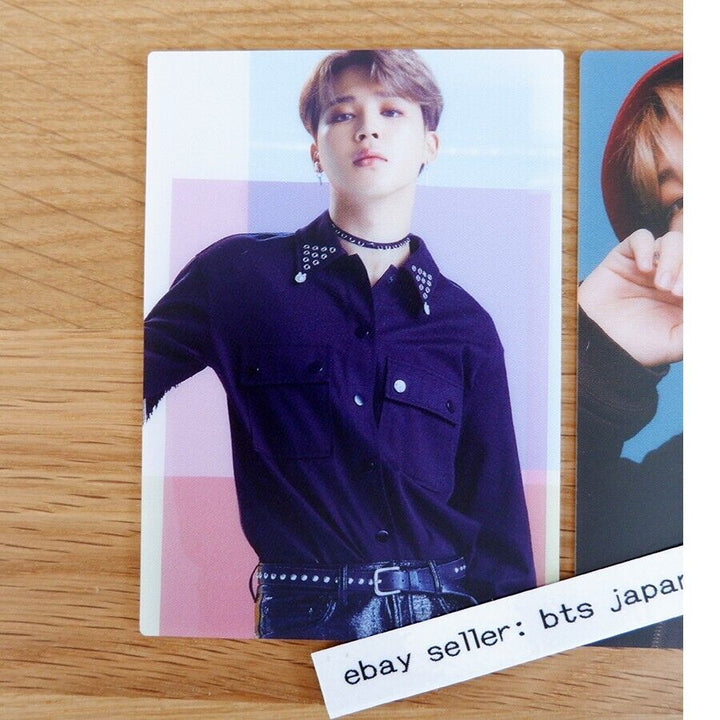 BTS JIMIN BTS, THE BEST Universal music edition Official 2 Photo cards ONLY PC