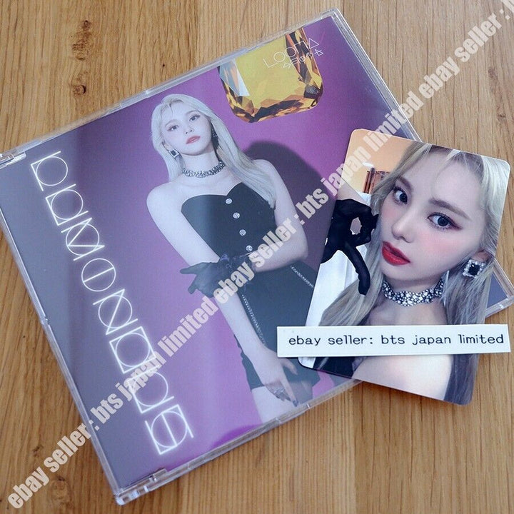 LOONA JinSoil LUMINOUS ORBIT JAPAN Ver. Solo Jacket + Photocard FC Fanclub