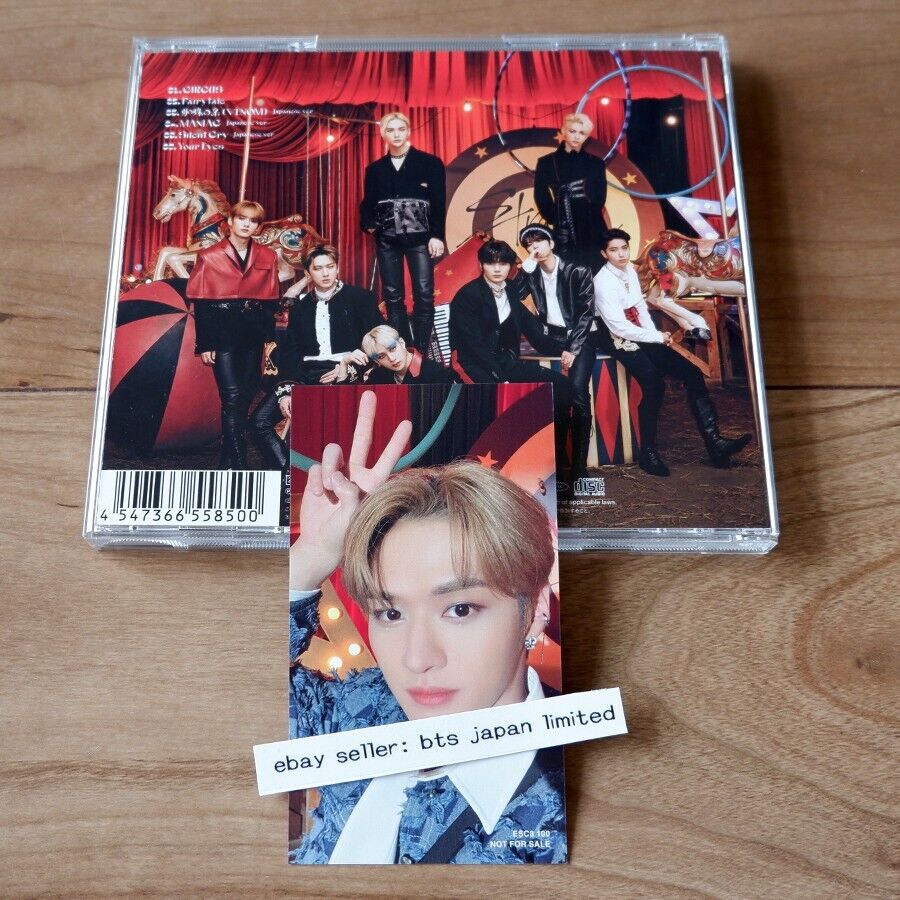 Stray Kids Lee Know CIRCUS CD oficial STAY JAPAN + juego de tarjetas fotográficas maniac PC 