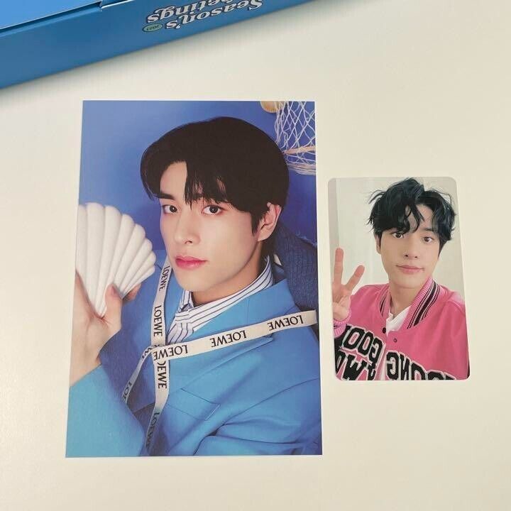 JAKE ENHYPEN 2023 Season's Greeting Official Postcard + Photocard set