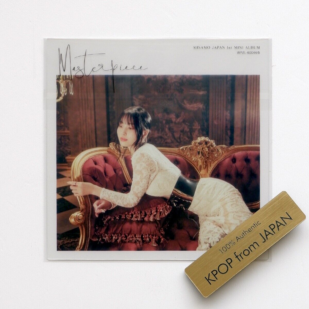 MOMO MISAMO Masterpiece Solo CD + DVD + Photocard Postcard Polaroid set  TWICE