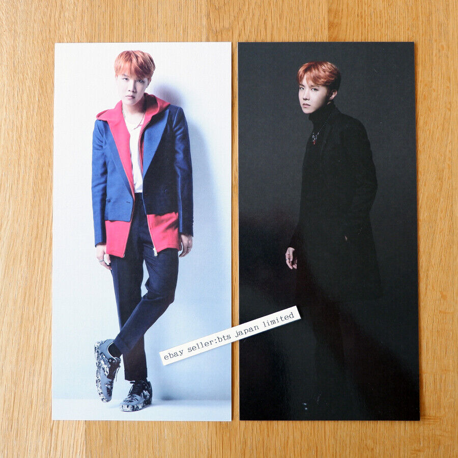 BTS J-HOPE BEST OF BTS Official 2 Big Photo card set Korea Ver. + Japan Ver.