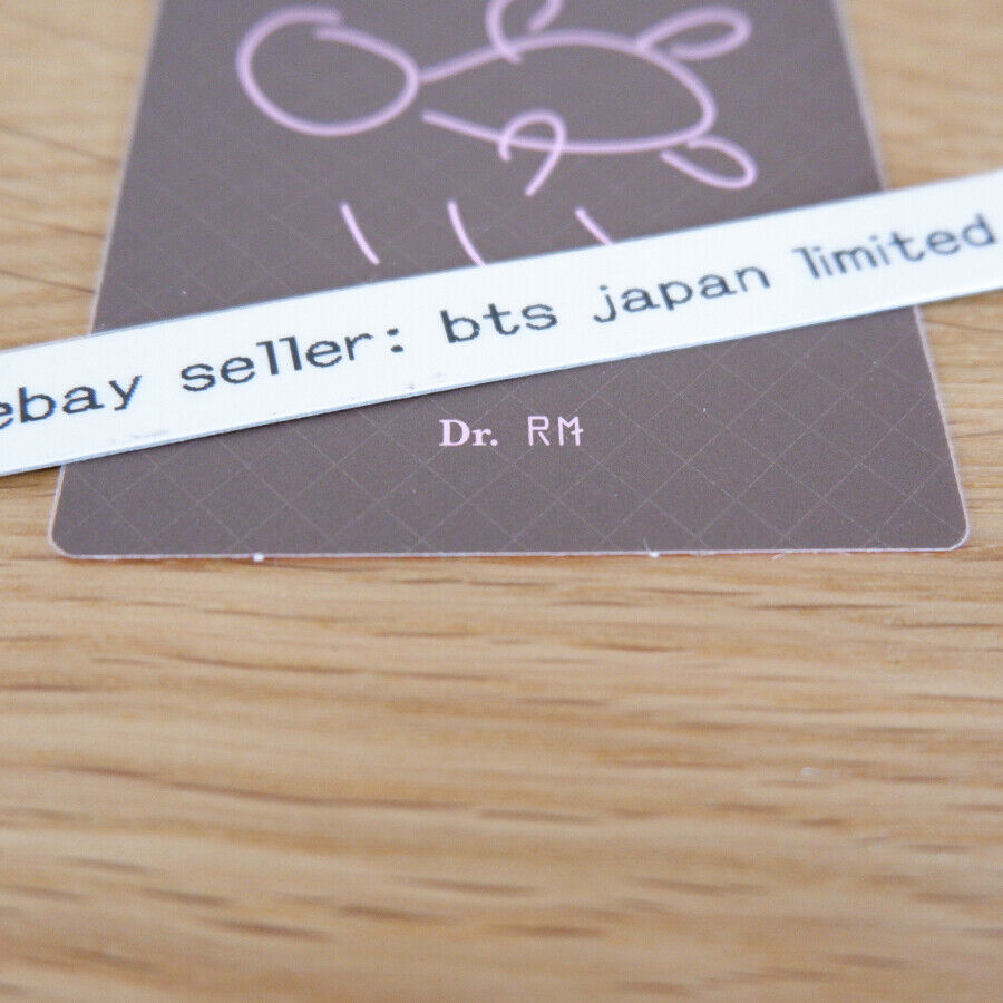 BTS JAPAN OFFICIAL FAN MEETING VOL.5 MAGIC SHOP RM Photo card Photocard PC