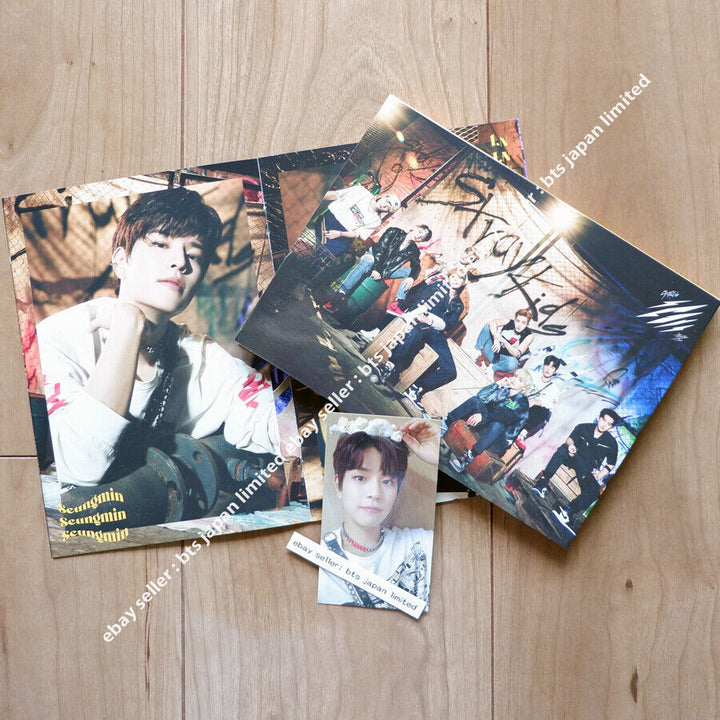 Stray Kids Seungmin Scars / Thunderous Official Limited B ver. + Photo card Set