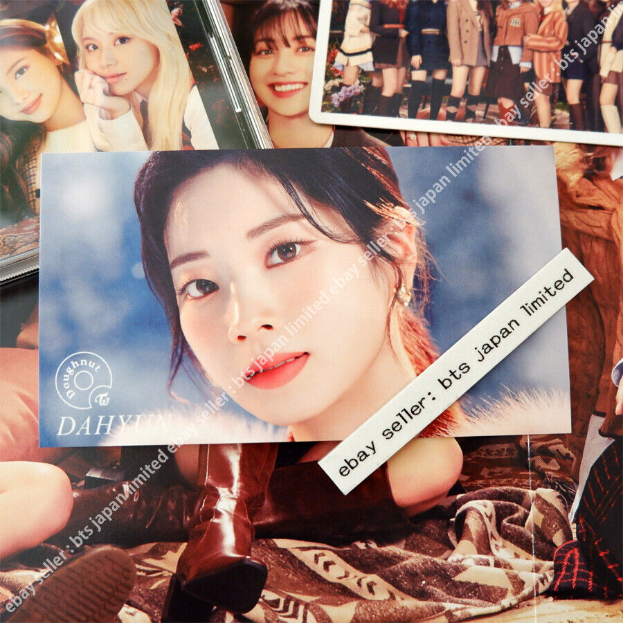 TWICE Dahyun Doughnut Official ONCE CD ver. + ONCE sticker + 2Photocard + Poster