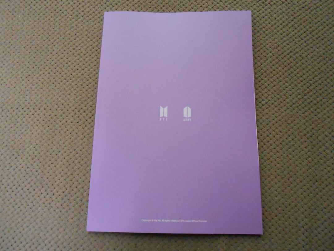 BTS official book magazine vol 7 FANCLUB fan club jungkook v jimin suga jin RM