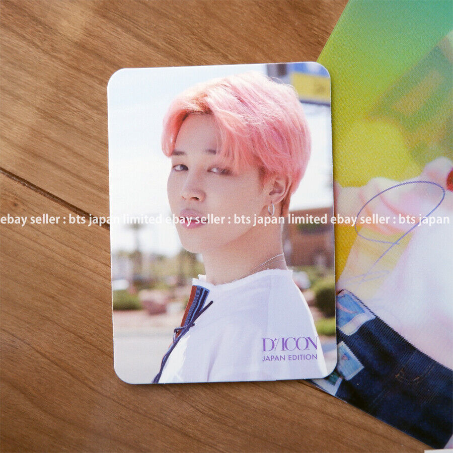 BTS JIMIN DICON Vol.2 BEHIND Japan Special Edition Lenticular + Photocard set PC