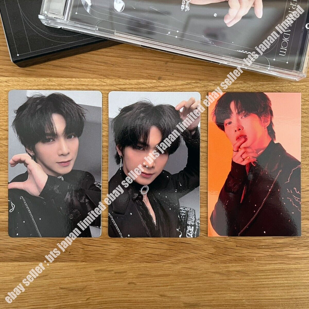 ATEEZ YEOSANG EL MUNDO EP. PARADIGM Photocard 2 Solo ver. + Registros de la torre POB 