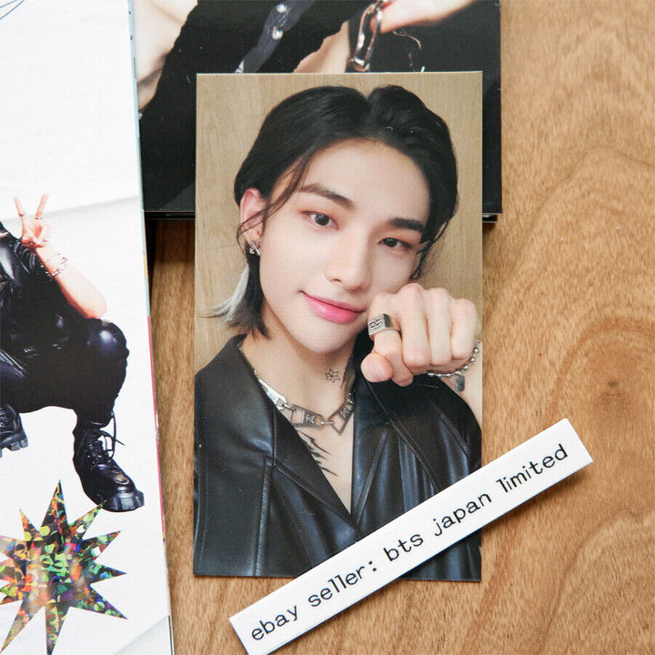 Stray Kids Hyunjin Scars / Thunderous Official Limited C ver. + Photo card Set