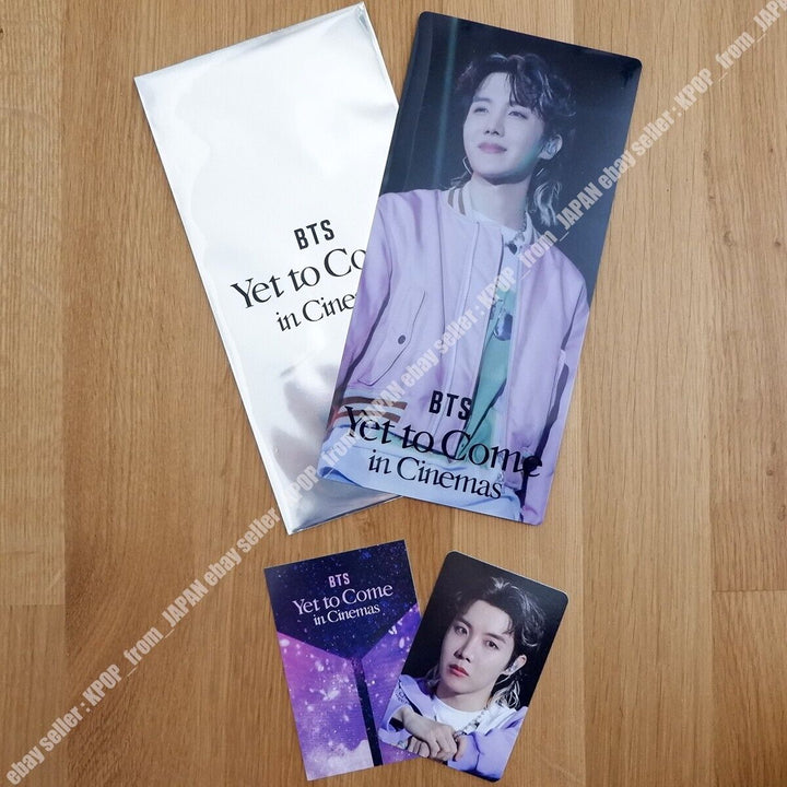 J-HOPE BTS Yet to Come in cinemas Official Ticket Holder + Photocard cinema