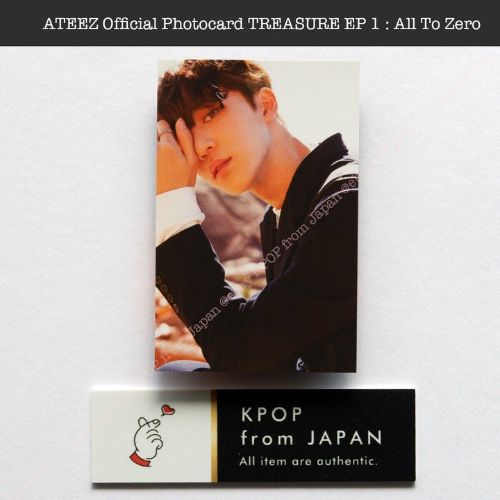 YUNHO ATEEZ TREASURE EP 1 : All To Zero ver. Album + Photocard set