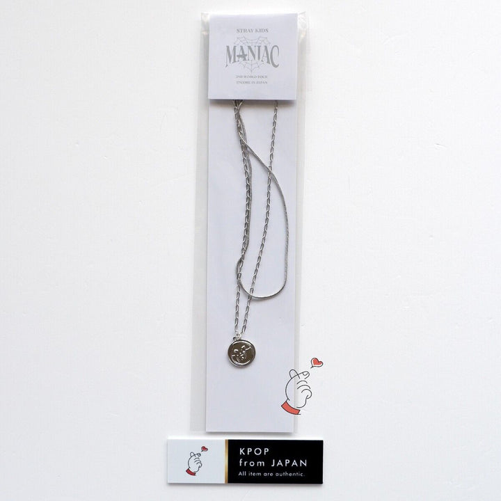 Unopened Stray Kids Official NECKLACE Lee know MANIAC ENCORE in JAPAN MD Stay