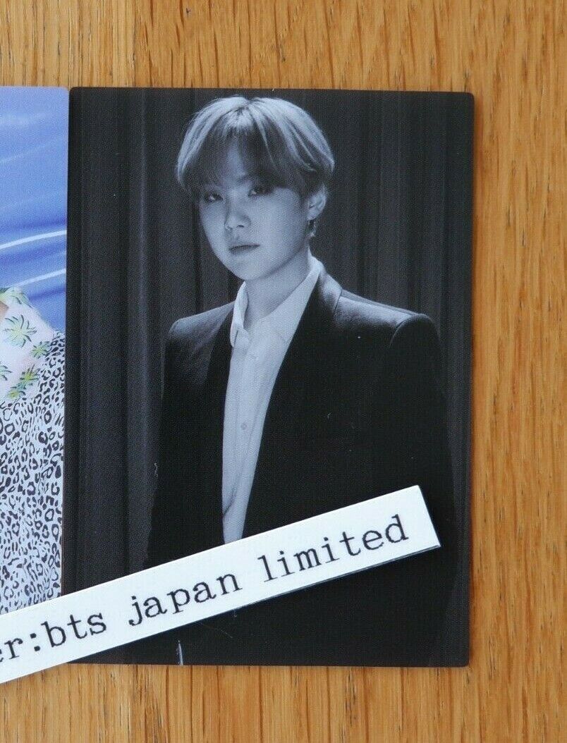 BTS SUGA BTS, THE BEST Seven net Official 2 Photo cards ONLY PC 7net