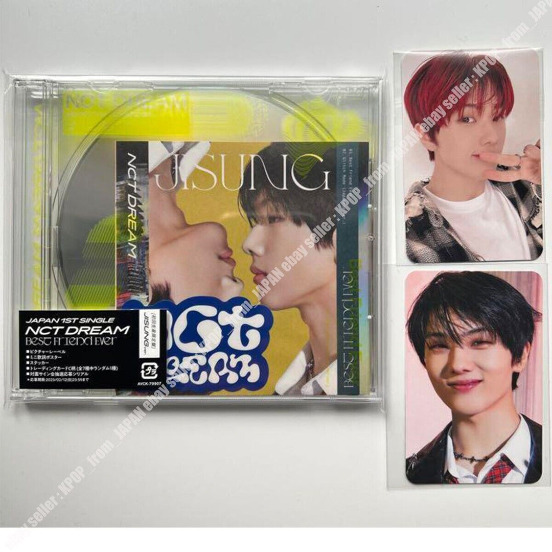 JISUNG NCT DREAM Best Friend Ever solo CD + 2 Photocards set mu-mo mumo PC POB