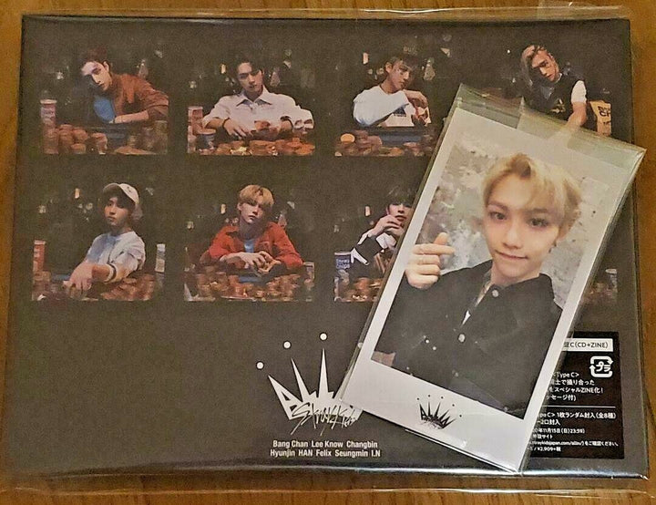 STRAY KIDS TODOS EN First Press Limited C Ver. + Félix C Ver. Tarjeta fotográfica PC 