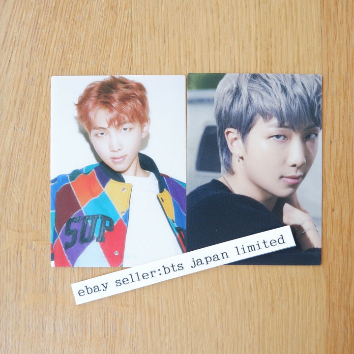 BTS RM BTS, THE BEST FC edition Official 2 Photo cards ONLY PC Fan club