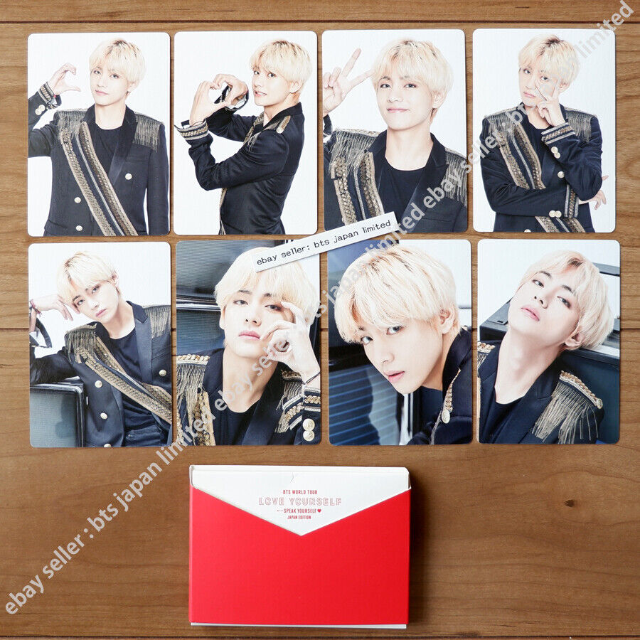 BTS V Taehyun Official Mini photocard complete Love Yourself Speak Yourself