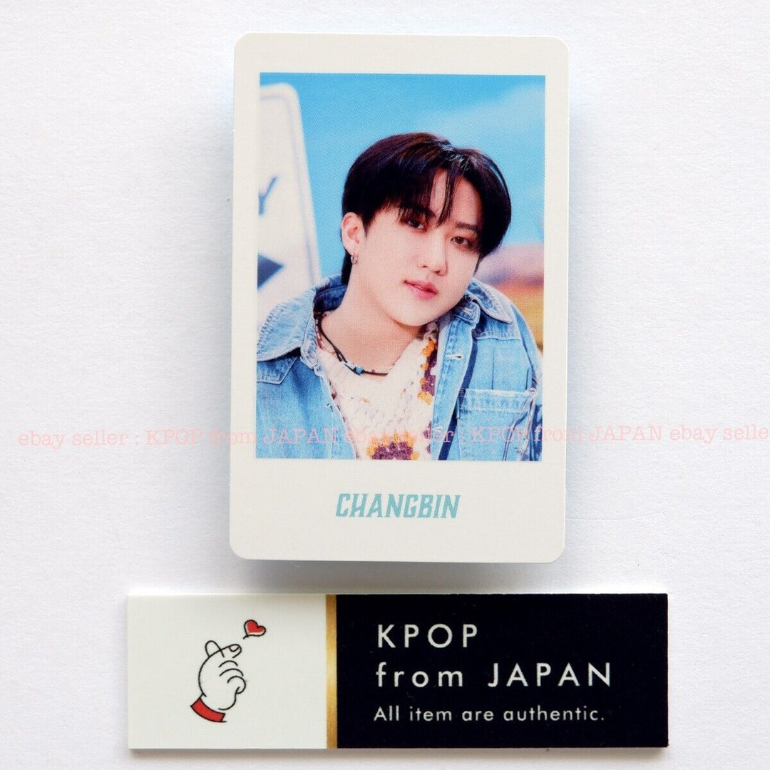 Changbin Stray kids 5star Dome Tour ver. JYP POPUP ver. Official photocard set