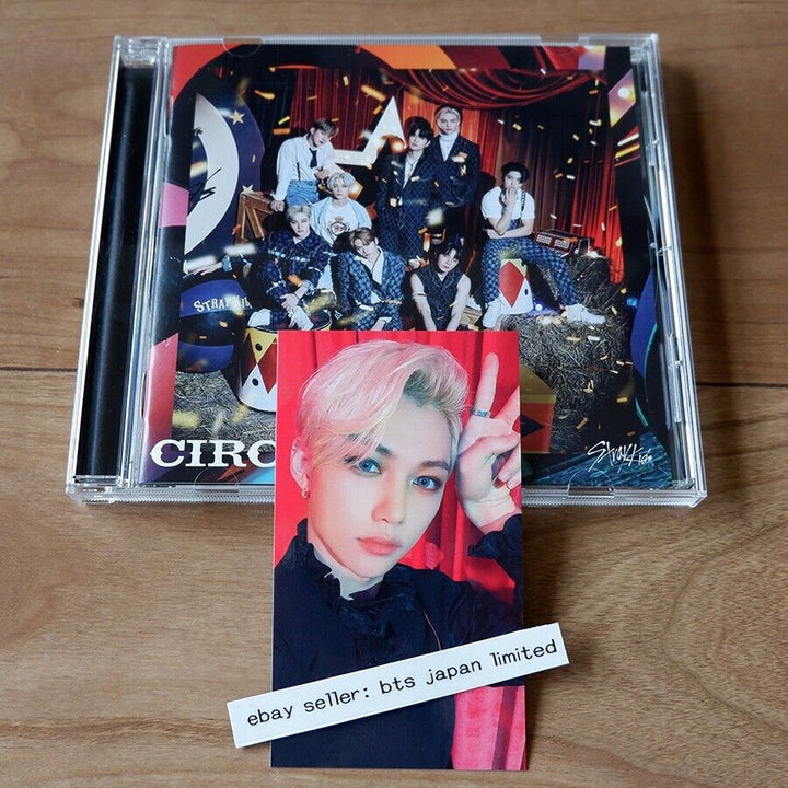 Stray Kids Felix CIRCUS CD oficial STAY JAPAN + juego de tarjetas fotográficas maniac PC 