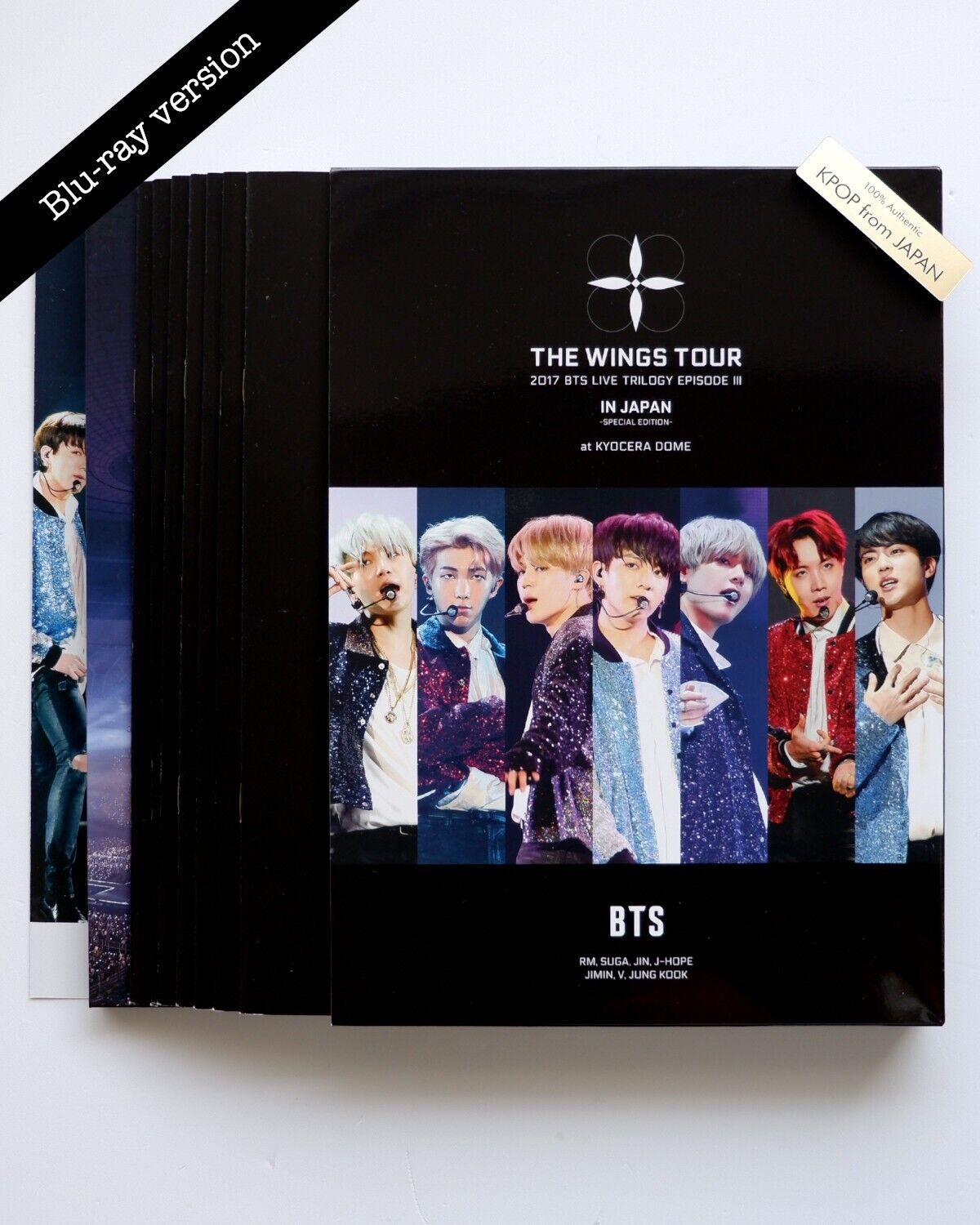 BTS official 2017 Live Trilogy Episode 3 The Wings Tour In store Japan Special Edition