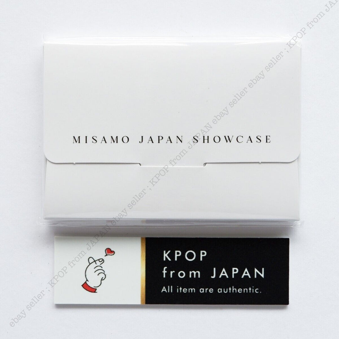 MISAMO JAPAN SHOWCASE Juego de tarjetas fotográficas oficiales Masterpiece MINA SANA MOMO TWICE MD 