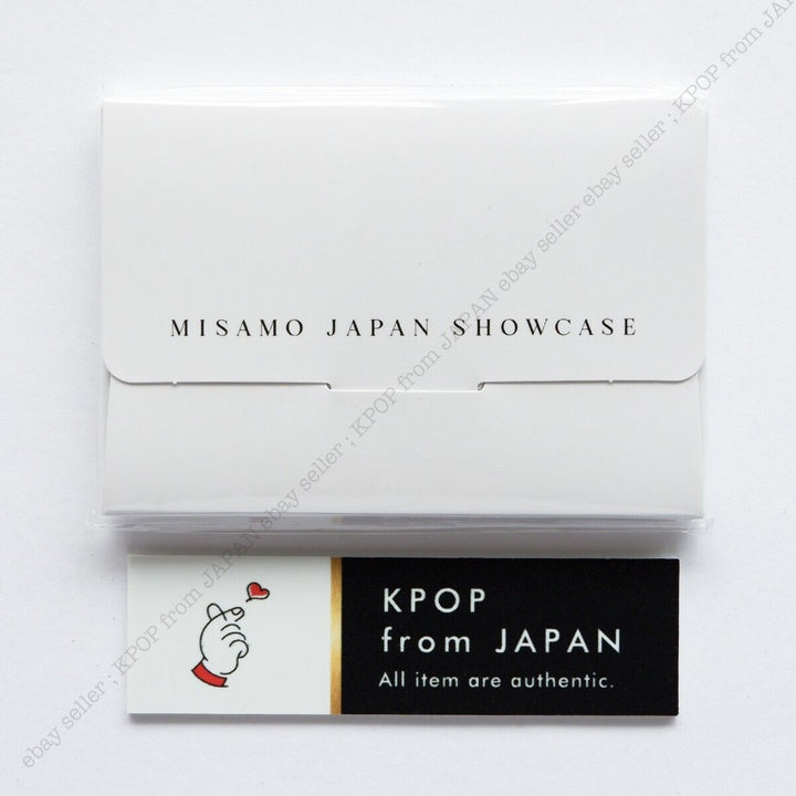 MISAMO JAPAN SHOWCASE Juego de tarjetas fotográficas oficiales Masterpiece MINA SANA MOMO TWICE MD 