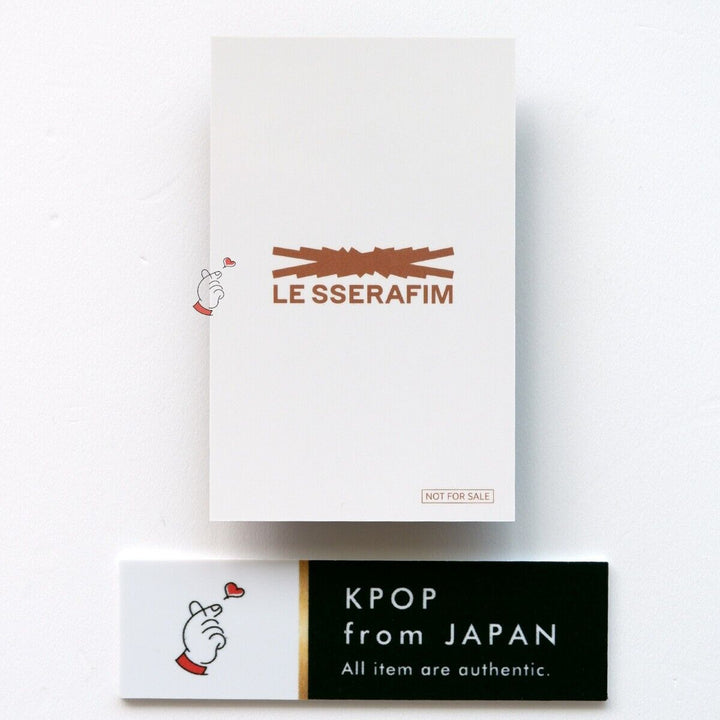 LE SSERAFIM UNFORGIVEN UMS japan Compact Ver. POB Full set Photocard LESSERAFIM