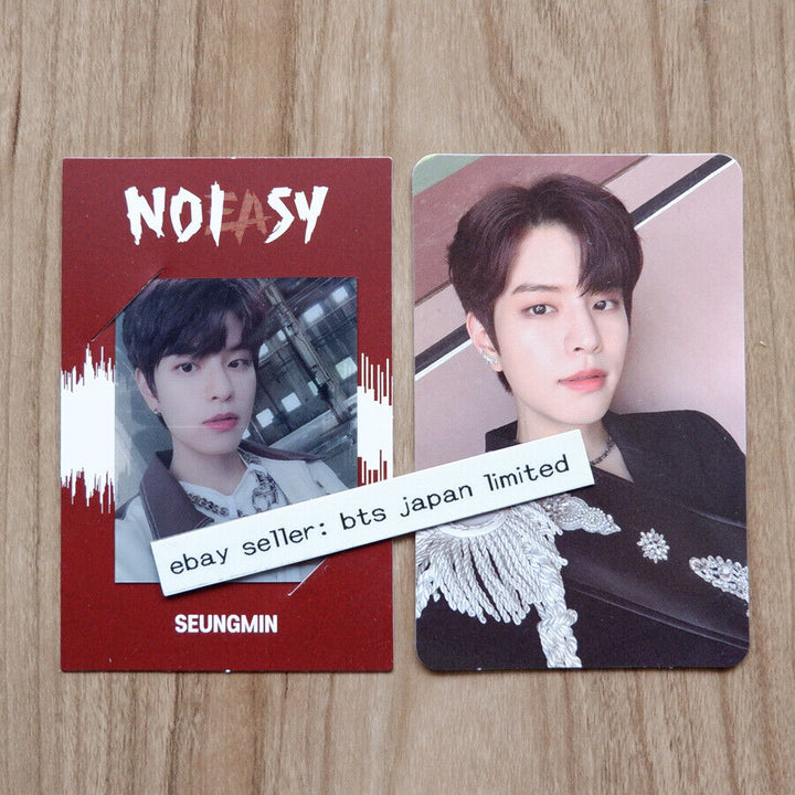 Stray kids Seungmin NOEASY Jewel case Official Photocard set Frame Photo card